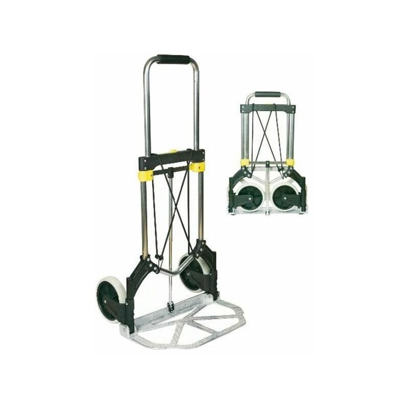 Carrello bravetta in alluminio 250 kg - Ruote pneumatiche