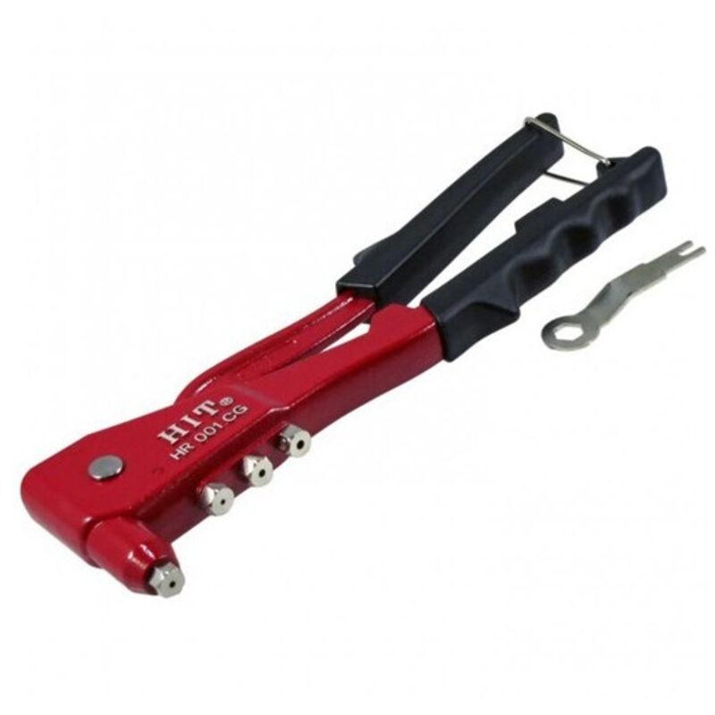 Rivettatrice Manuale Blinky 5005510 BK-R24 – Impugnatura In PVC, Struttura In Acciaio, Per Rivetti Da 2.4 A 4.8 Mm, Ideale Per Fai Da Te E Officina - 3