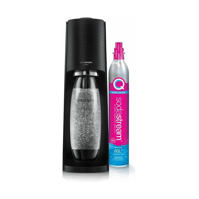 SodaStream Terra Bianco Promo Pack con 3 Bottiglie