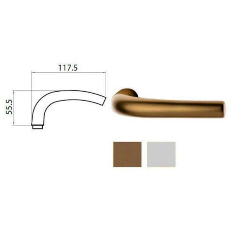 Maniglia Gas Per Motosega - In Alluminio/argento, Per Sostituzione Rapida