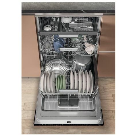 HOTPOINT Lavastoviglie 60 cm, 14 Coperti, Classe D, Inox - HFO3O32CWX