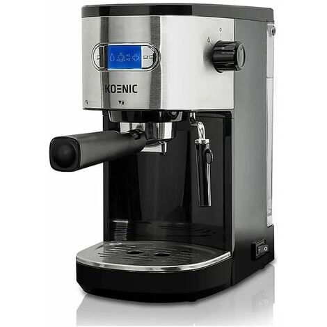 Koenic KEM 2320 Macchina per Caffe' Espresso 1450W 1.2 Litri 20 Bar