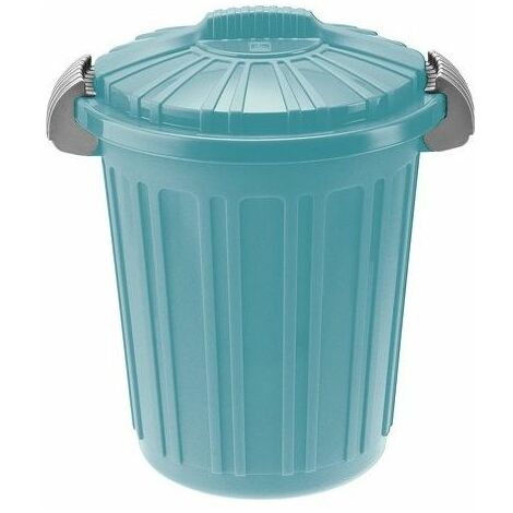 BIDONCINO CON COPERCHIO ROSSO 8L