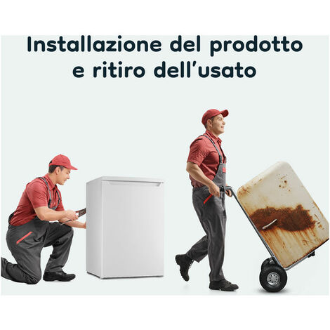 De Longhi Mini Frigo Bar Frigorifero Piccolo Incasso 95 L Classe F Statico  Bianc