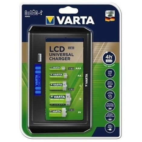 Caricatore Batterie VARTA LCD - Per AA/AAA NiMH Con Display Intelligente - Foto 10