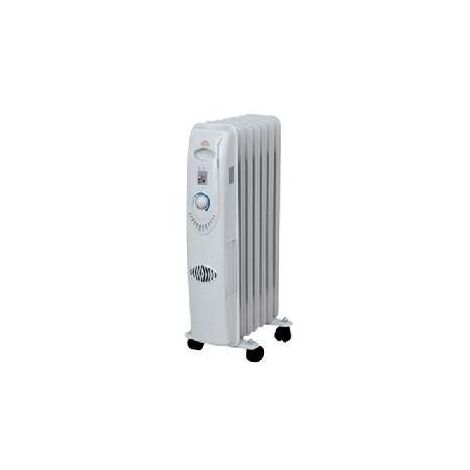 De'Longhi TRRS0920 2000W Radiatore Elettrico ad Olio - Bianco