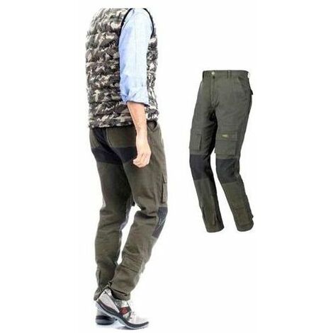 TRIUSO patta Pantaloni Nero Mis 42-68 Lavoro Lavoro Pantaloni Pantaloni patta ABBIGLIAMENTO PROFESSIONALE