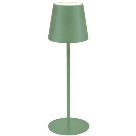 Lampada Da Tavolo LED Majestic AGATA - Ricaricabile, Dimmer Touch, 3 Luci, IP54 Per Interni/Esterni, Verde - Foto 9