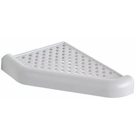 Gedy Porta Sapone Angolare Junior Bianco Polistirolo 3x19,6x15,6 Cm