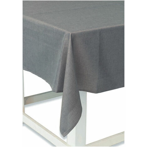 Tovaglia rettangolare antimacchia 140X180 Grigio Scuro