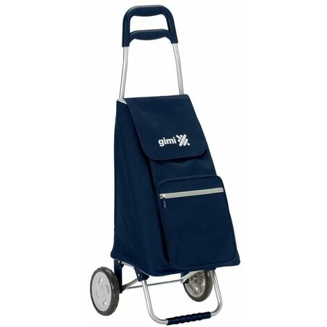 Carrello spesa argo blu lt42 portata 30kg cm 37x33x95 new gimi