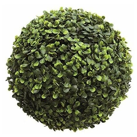 Sfera Decorativa In Bosso Artificiale – Diametro 25 Cm – Pianta Finta Per Arredamento - 4