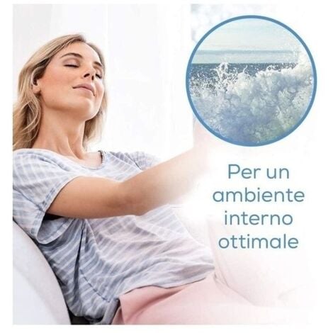 UMIDIFICATORE AMBIENTE 25W CONTENITORE ACQUA 4,3L EVAPORATORE