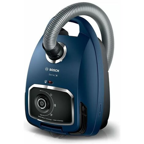 Bosch BGL6XSIL3 Series 6 Aspirapolvere con Sacchetti Blu 600W 69 Decibel