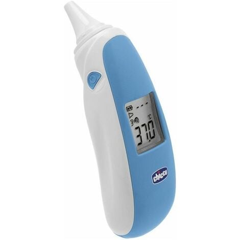 Chicco Termometro Auricolare Comfort Quick ad infrarossi Bianco/Blu