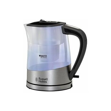 Russell Hobbs Purity Bollitore Elettrico 1Lt 2200W Nero/Argento