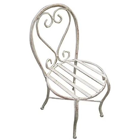 Vigor Portafiori Ferro Battuto Bianco Fioriera 2 Piani Da Parete O Appoggio