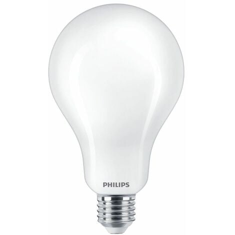 Philips Lampadina Led 100W Goccia Filament 11-100W 4000k e27 Trasparente  Luce Fredda