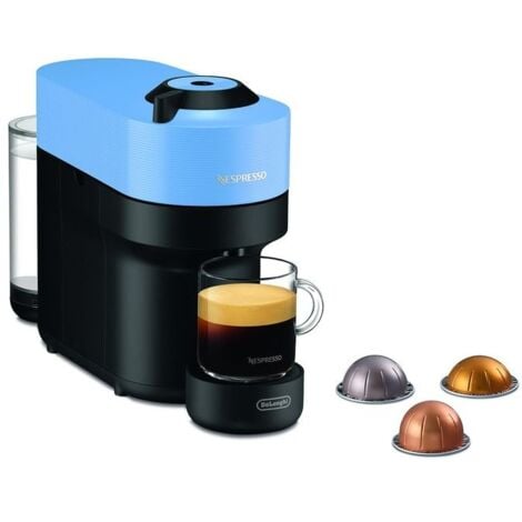 DeLonghi ENV 90.A Vertuo Pop Blu Macchina da Caffe' Sistema Capsule  Nespresso Vertuo Serbatoio Acqua