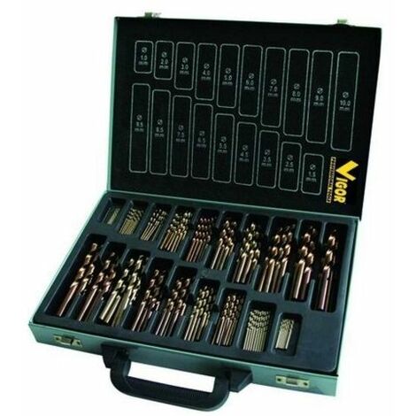 PUNTE PER METALLO HSS AL COBALTO 8% Cf. 116 Pz