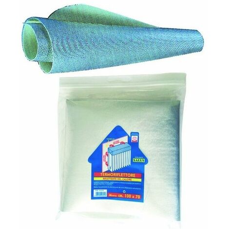 Pannelli Coibentati Pannello Termoriflettente Per Caloriferi - Rotolo 1x20 Mt, Polietilene Con Alluminio Isolante Termico Alte Temperature