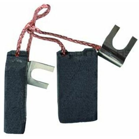 2 Spazzole Di Carbone Per Motosega Black&amp;Decker D404/R4 D808/R8 DN 522