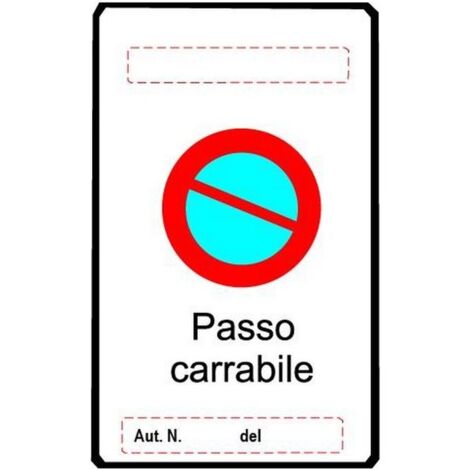 Cartello Adesivo 'Pericolo Passo Carrelli Elevatori' - Formato 210x300 Mm - Alluminio - Conforme ISO 7010 - 4