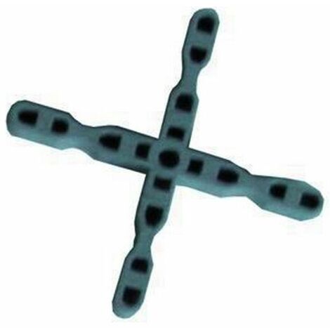250 Distanziatori A Croce Per Piastrelle - 2mm, PVC PE, Multicolore, Per Fughe Uniformi - Foto 4