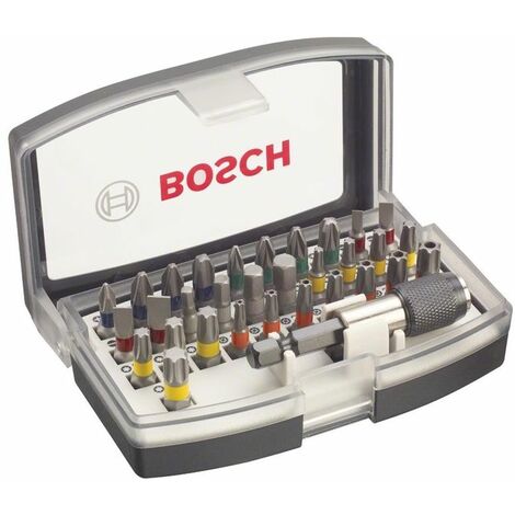 Bosch Set Completo Con Inserti Avvitare 31 Bit Di Avvitamento