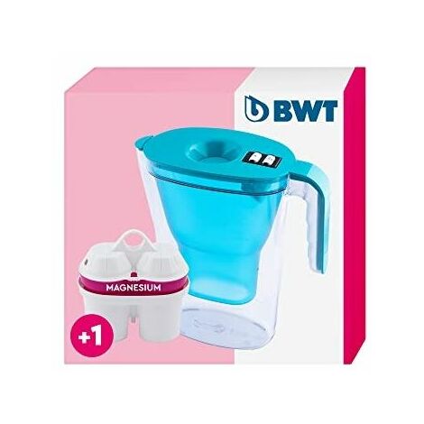 BWT 125258570 Caraffa Filtrante Vida Petrol Blu