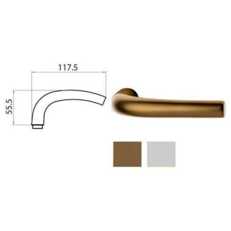 Maniglia Gas Per Motosega - In Alluminio/argento, Per Sostituzione Rapida