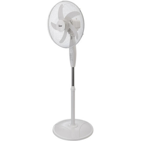 Ventilatore A Piantana Bimar Silente VPS40 Con Telecomando - 5 Pale 40 Cm, 3 Velocità, Timer 7,5h, Ultrasilenzioso