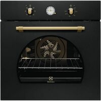 De Longhi Forno Elettrico da Incasso Ventilato Multifunzione 65 Litri 56 cm  Classe A colore Nero - FLM 6L N