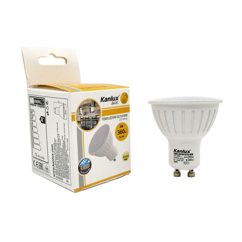 Lampadina LED GU10 3W 281Lm 3000ºK 40.000H [JL-GU10-3X1W-A-WW]