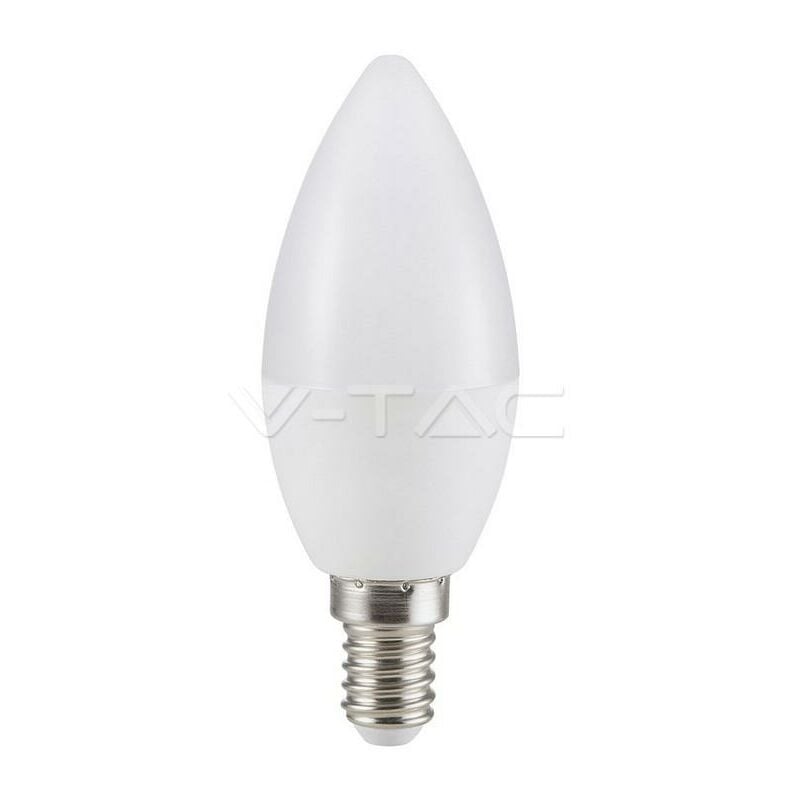 LAMPADINA LED E14 7W CANDELA BIANCO 6400K - Luce FREDDA