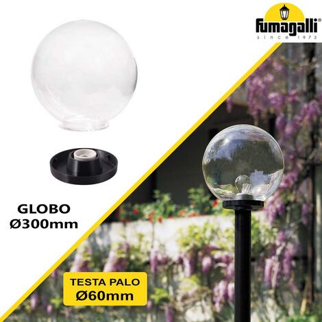 G300 BASE MODERNA NERO TRASP E27 (1/3)