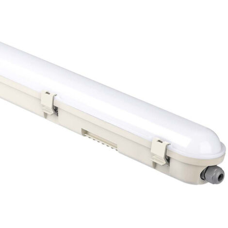 LED WATERPROOF FITTING SAMSUNG CHIP 120CM 60W 6500K 120 LM/W - Luce FREDDA (1/5)