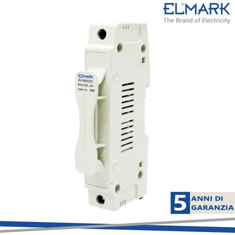 PORTAFUSIBILE MODULARE 15PV 14X85 1500VDC (1/3)