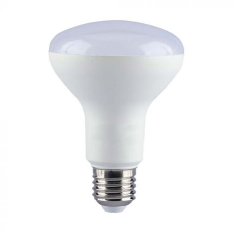 LED LAMPADINA - SAMSUNG CHIP 11W E27 R80 PLASTICA 6500K - Luce FREDDA