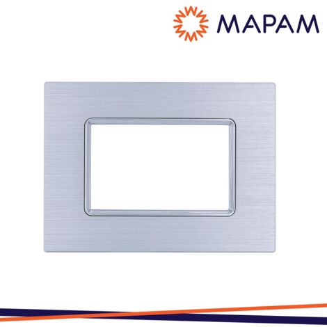 PLACCA ALLUMINIO 5003LL-3 T3 3P SILVER