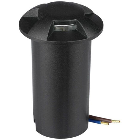 V-TAC Faretto LED Segnapasso da Interramento 1W con 4 Fasci 12V Bianco Freddo IP67