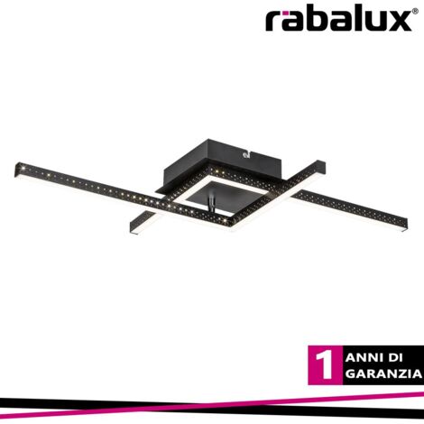 CASIMIR IND. CEIL. 23W BLACK 4000K L62,5 - Luce NATURALE (1/3)