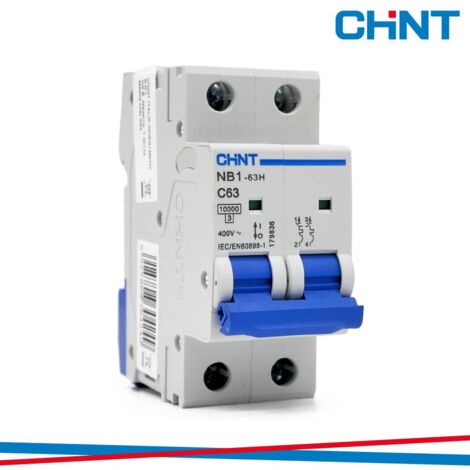 CHT INT.MAGN. 2P 63A C 10KA (1/2)