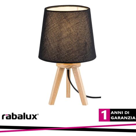 LYCHEE,IND.TABLE,E14 1XMAX25W BLACK (1/3)