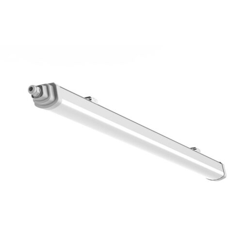 LED PLAFONIERA IMPERMEABILE SAMSUNG CHIP GT SERIES 1200MM 36W 4000K 120LM/W CONNESSIONE RAPIDA - Luce NATURALE