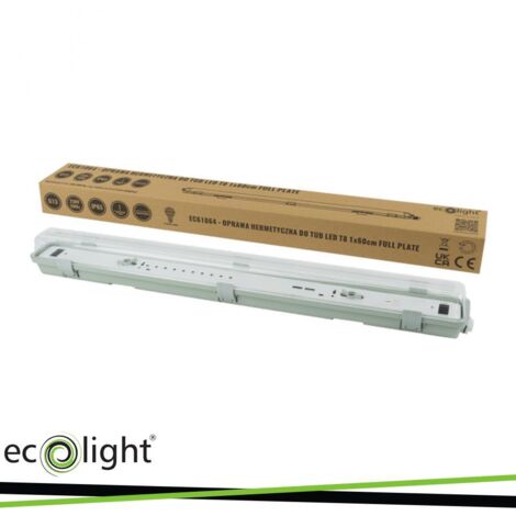 PLAFONIERA IP65 1X60CM (T8 NO-INCLUSO) (1/3)