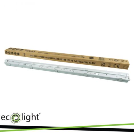 PLAFONIERA IP65 1X120CM (T8 NO-INCLUSO) (1/3)