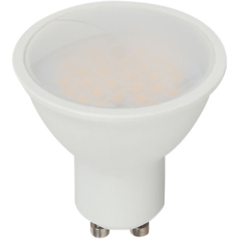 VT-271 10W GU10 LED FARETTO IN PLASTICA COPERTURA MILKY CHIP CREE 6500K 100 D 6 ANNI DI GARANZIA - Luce FREDDA