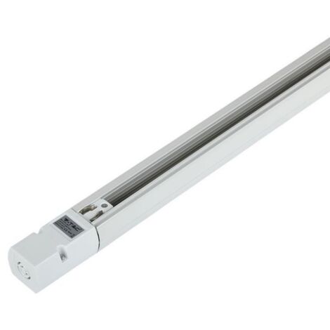 PISTA PER LUCE A LED 4 FILI 2 METRI CORPO BIANCO (1/5)