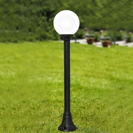 MIZAR/G250 NERO OPALE PALETTO 110CM 8,5W CCT 3000-6500K - Luce FREDDA